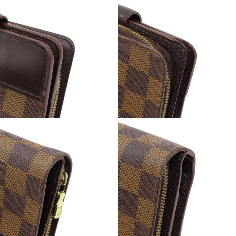 LOUIS VUITTON ルイヴィトン M61668 コンパクト・ジップ ダミエ LOUIS VUITTON ルイヴィトン M61668 コンパクト・ジップ ダミエ
