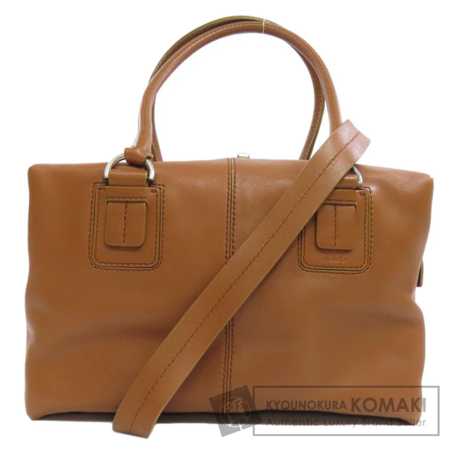 TODS 2WAY ハンドバッグ レザー レディース [中古] 