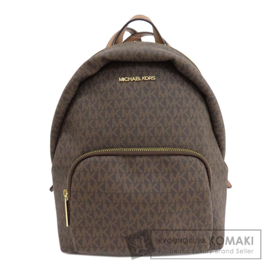マイケルコース Michael Kors  MKシグネチャー  リュック・デイパック PVC レディース  中古 MICHAEL KORS（マイケルコース） MKシグネチャー リュック・デイパック