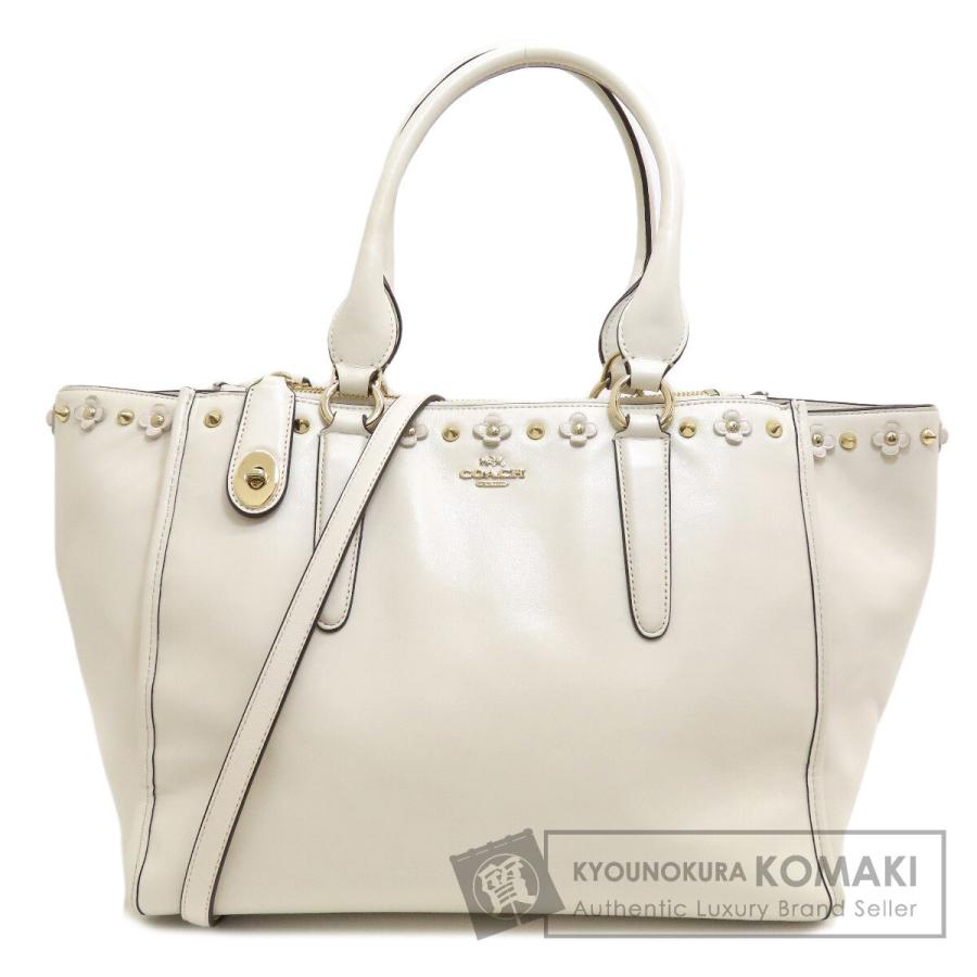 COACH コーチ 37400 2WAY ハンドバッグ レザー レディース 中古 