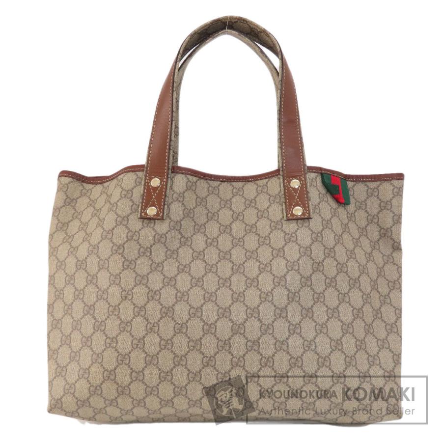 GUCCI グッチ 211134 GGスプリーム トートバッグ PVC レディース 中古  