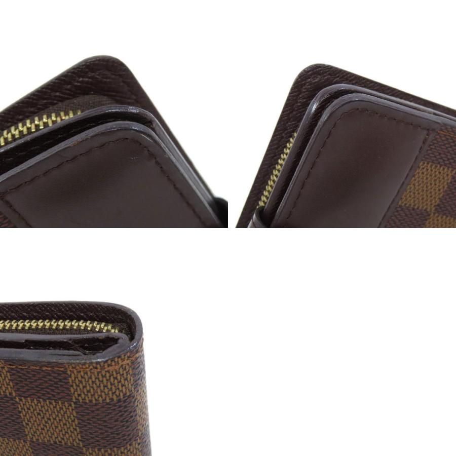 LOUIS VUITTON ルイヴィトン M61668 コンパクト・ジップ 二つ折り財布 