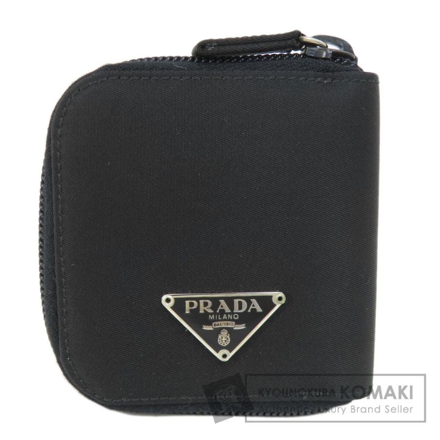 PRADA プラダ 2M0905 ロゴ金具 コインケース ナイロン素材 PRADA プラダ 2M0905 ロゴ金具 コインケース ナイロン素材