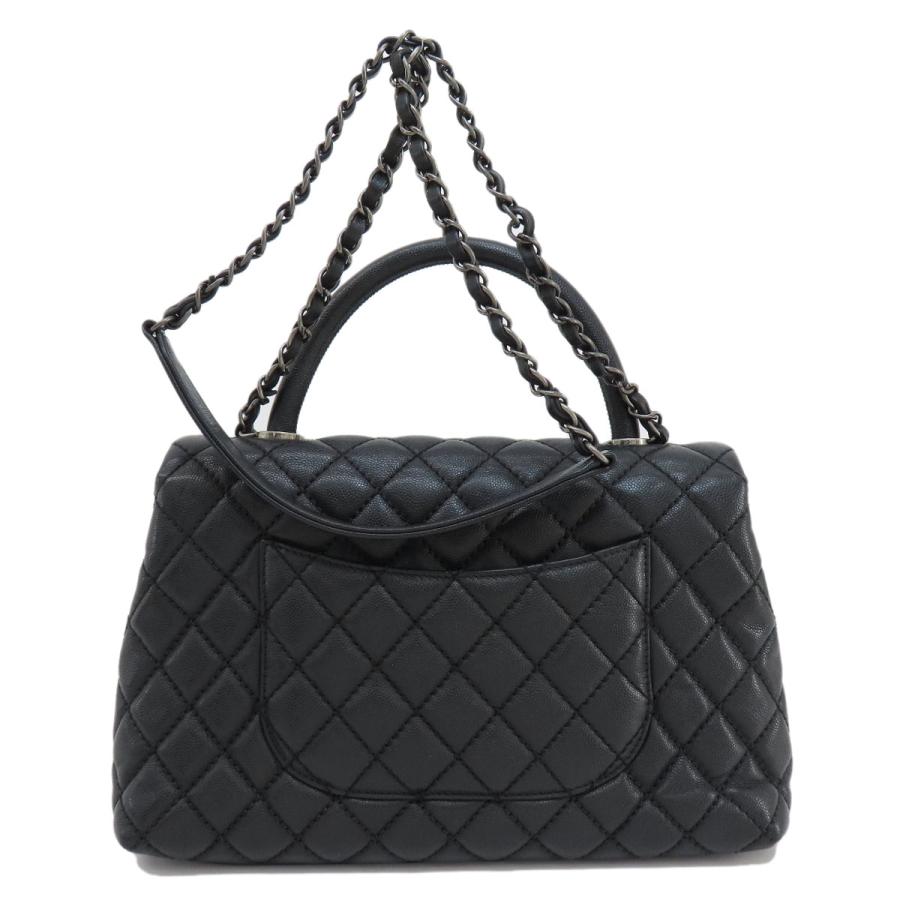 CHANEL シャネル ココハンドル シルバー金具 2WAY ハンドバッグ CHANEL シャネル ココハンドル シルバー金具 2WAY ハンドバッグ