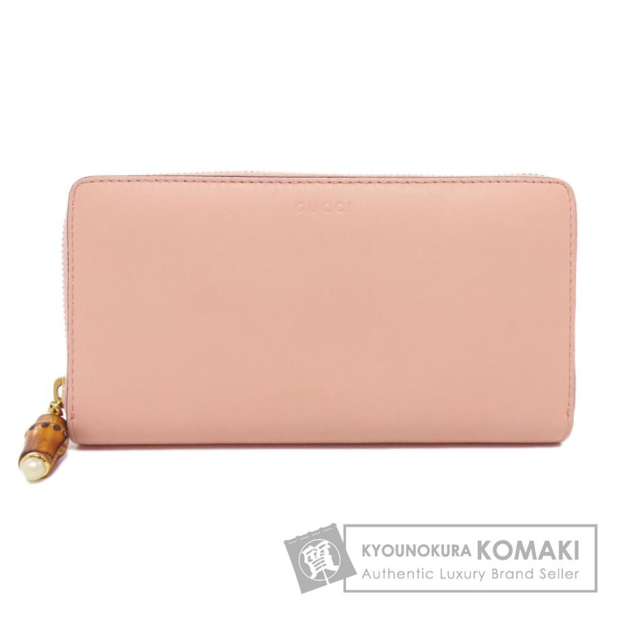 GUCCI グッチ 453158 ロゴ 長財布（小銭入れあり） レザー レディース