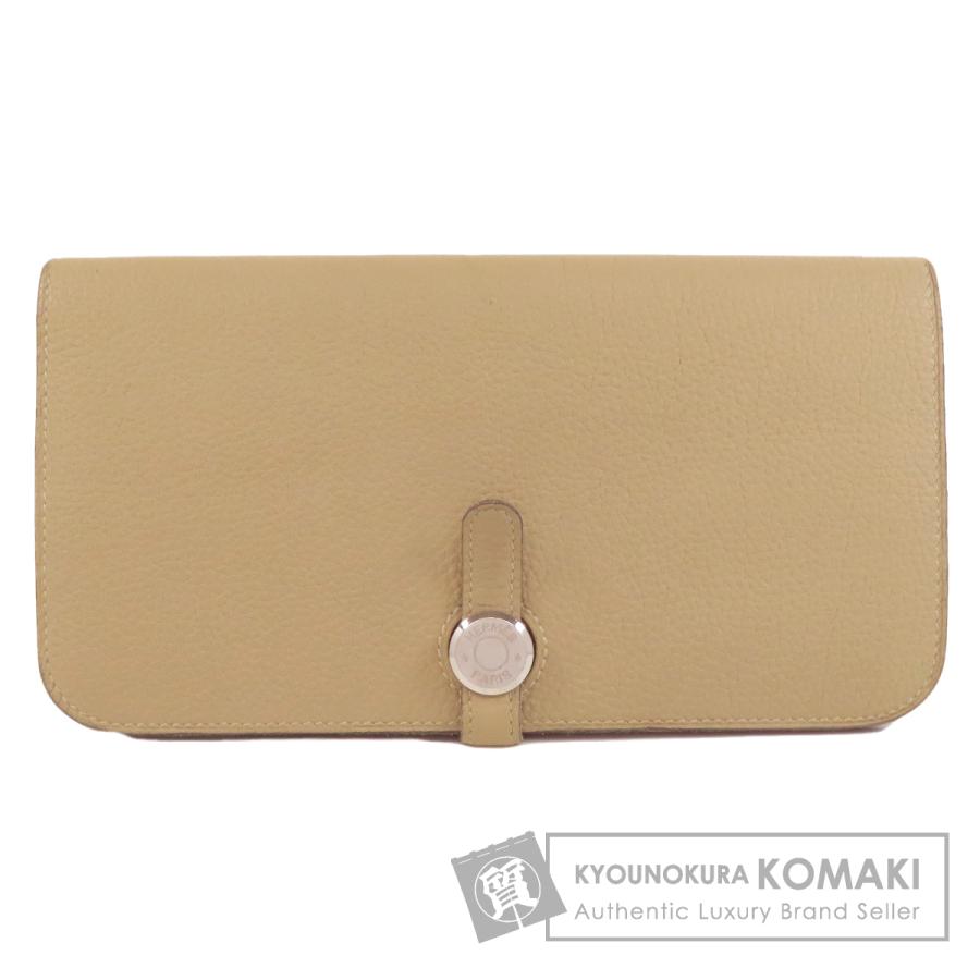 HERMES（エルメス） ドゴンロング シルバー金具 長財布（小銭入れあり