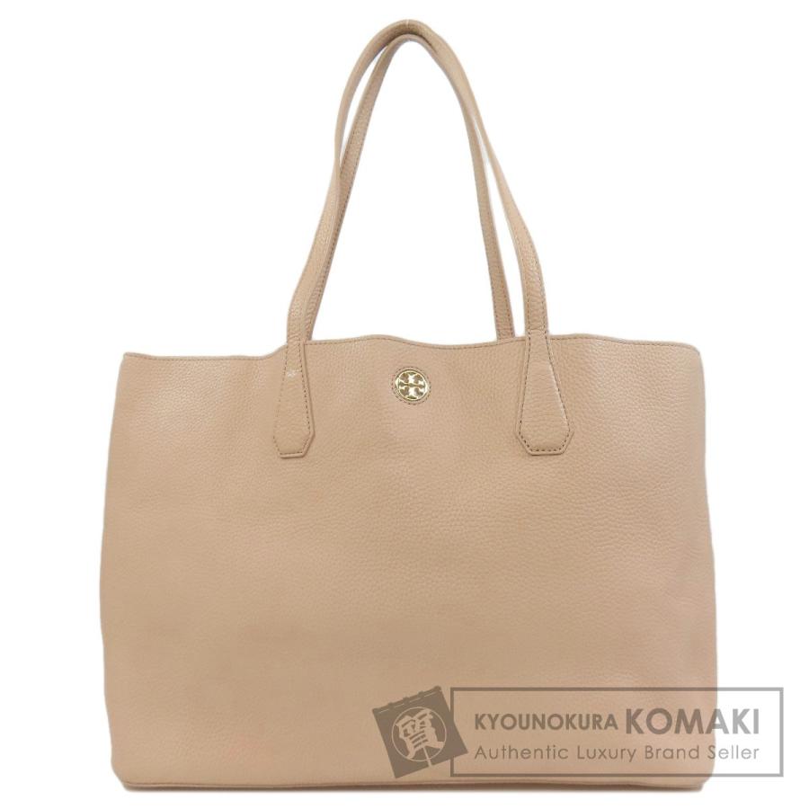 TORY BURCH Tory Burch トリーバーチ ロゴ トートバッグ レザー  