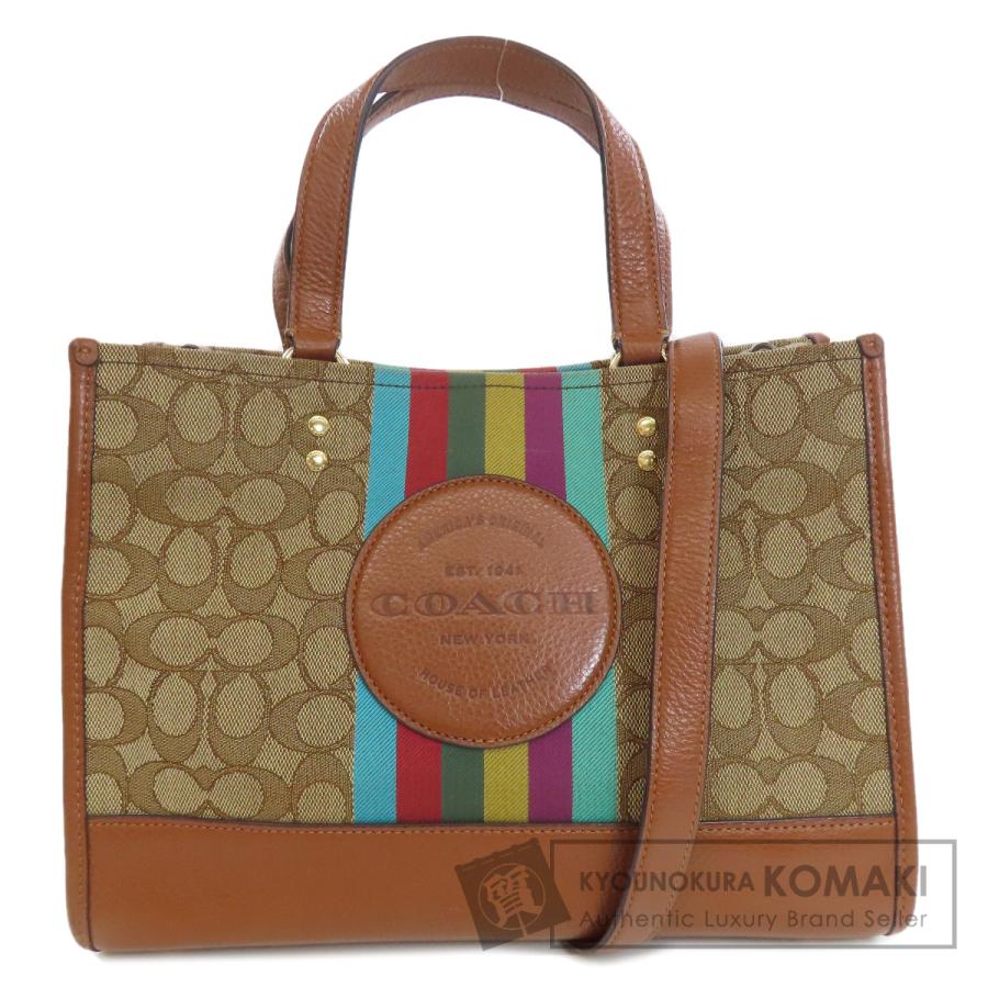 COACH コーチ C5794 デンプシー シグネチャー 2WAY トートバッグ 