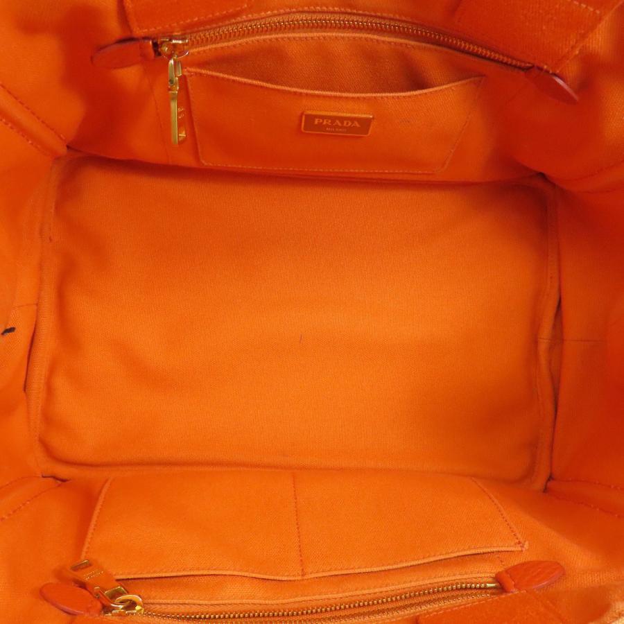 PRADA プラダ カナパ ハンドバッグ キャンバス レディース 中古 PRADA プラダ カナパ ハンドバッグ キャンバス レディース 中古