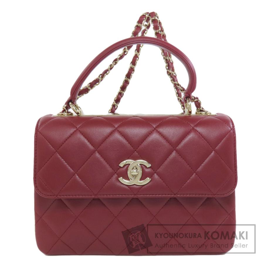 シャネル CHANEL  マトラッセ 2WAY ゴールド金具  ハンドバッグ ラムスキン レディース  中古 CHANEL（シャネル） マトラッセ 2WAY ゴールド金具 ハンドバッグ