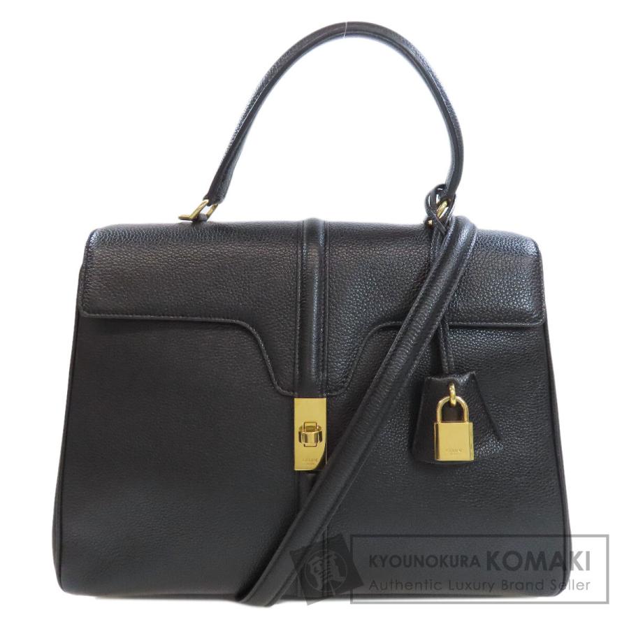 CELINE セリーヌ 16 セーズ 2WAY ハンドバッグ カーフ CELINE セリーヌ 16 セーズ 2WAY ハンドバッグ カーフ