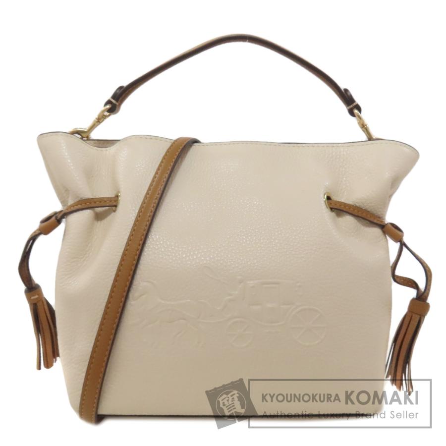 COACH クロスボディ ハンドバッグ アンディ 2way CA164 ベージュ