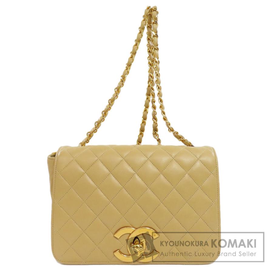 CHANEL シャネル チェーンショルダー マトラッセ ゴールド金具 CHANEL シャネル チェーンショルダー マトラッセ ゴールド金具