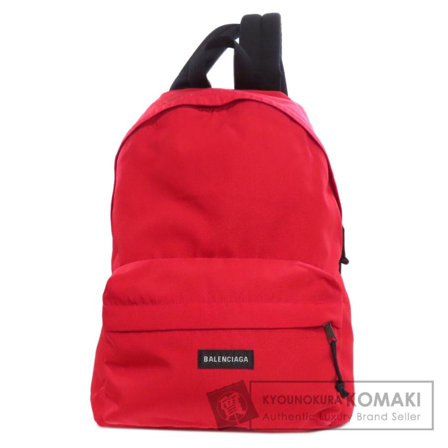 椿*4様 バレンシアガ　ナイロンリュック美品 BALENCIAGA（バレンシアガ） ロゴ リュック・デイパック ナイロン素材