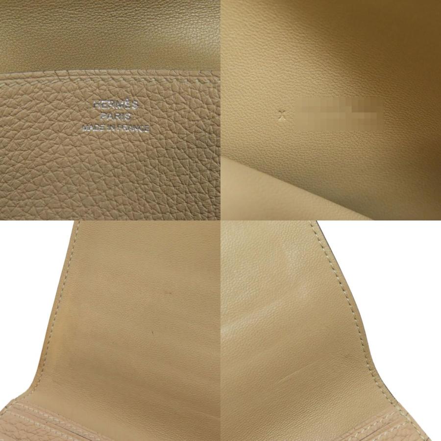 HERMES エルメス ドゴンロング シルバー金具 長財布(小銭入れ HERMES エルメス ドゴンロング シルバー金具 長財布(小銭入れ