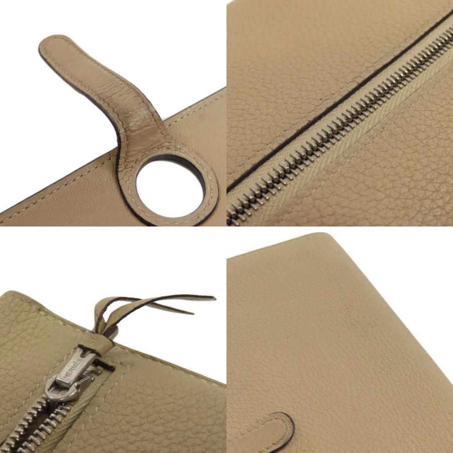 HERMES エルメス ドゴンロング シルバー金具 長財布(小銭入れ HERMES エルメス ドゴンロング シルバー金具 長財布(小銭入れ