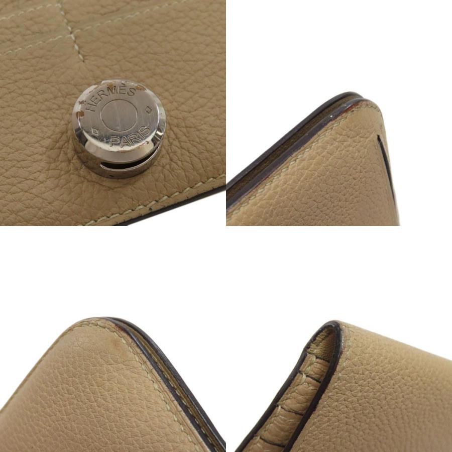 HERMES エルメス ドゴンロング シルバー金具 長財布(小銭入れ HERMES エルメス ドゴンロング シルバー金具 長財布(小銭入れ
