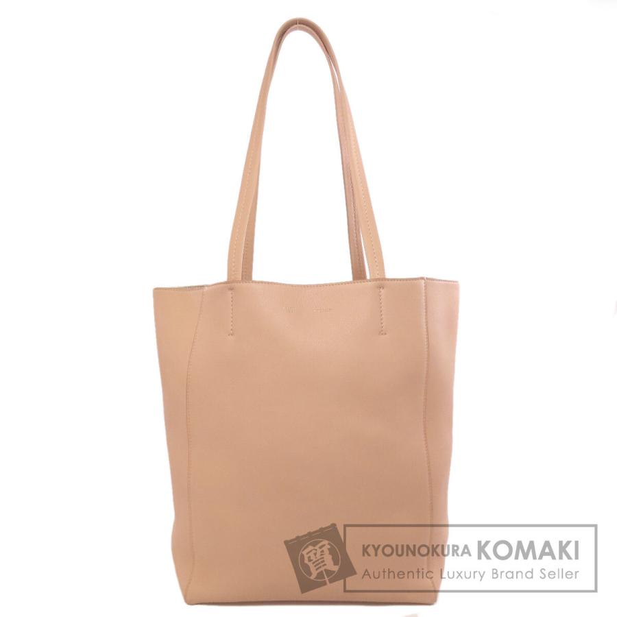 CELINE◇カバファントム/ハンドバッグ/レザー/BRW セリーヌ カバ