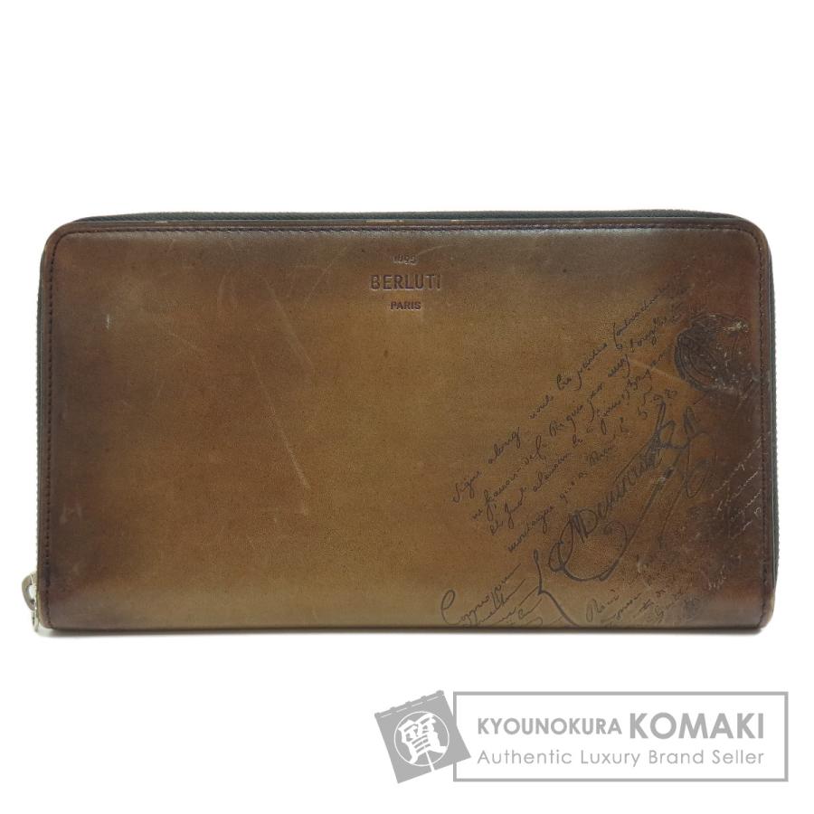 Berluti ベルルッティ カリグラフィ 長財布（小銭入れあり） レザー  