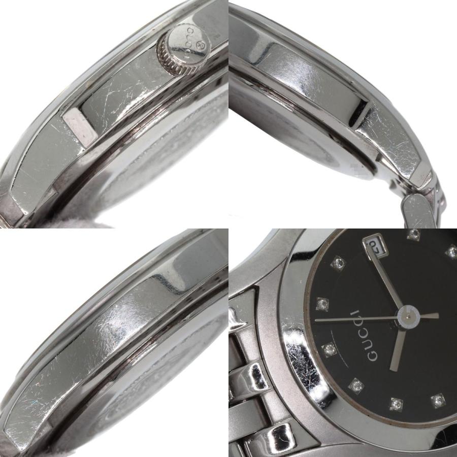 GUCCI グッチ 5500L 11P ダイヤモンド 腕時計 ステンレス GUCCI グッチ 5500L 11P ダイヤモンド 腕時計 ステンレス