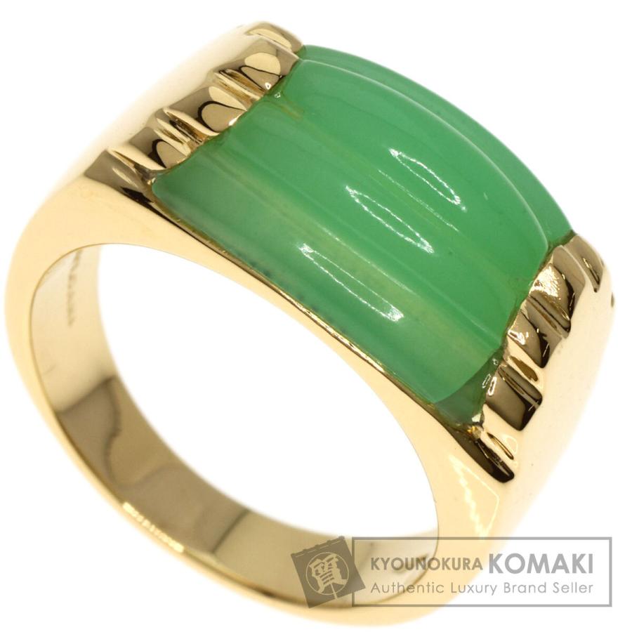 BVLGARI（ブルガリ） トロンケット カルセドニー リング・指輪 K18