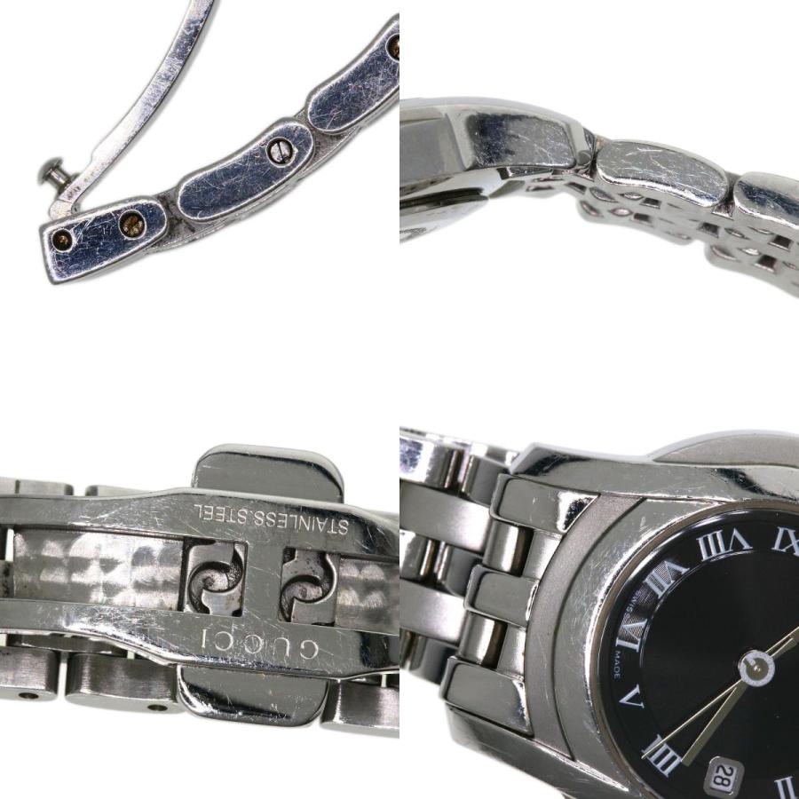 GUCCI グッチ 5500L ラウンドフェイス 腕時計 ステンレス GUCCI グッチ 5500L ラウンドフェイス 腕時計 ステンレス
