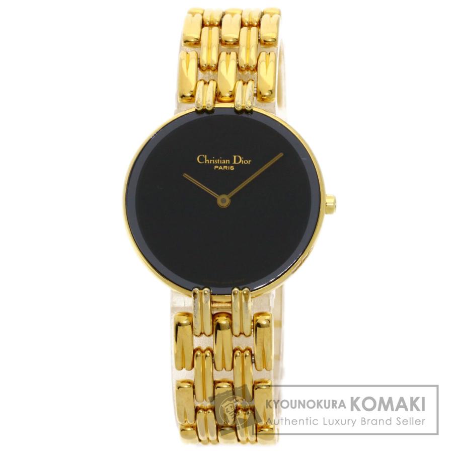 クリスチャンディオール バギラ 腕時計 D46-154-4 金メッキ×ステンレス Christian Dior クリスチャンディオール バギラ D46-154-4 ゴールド