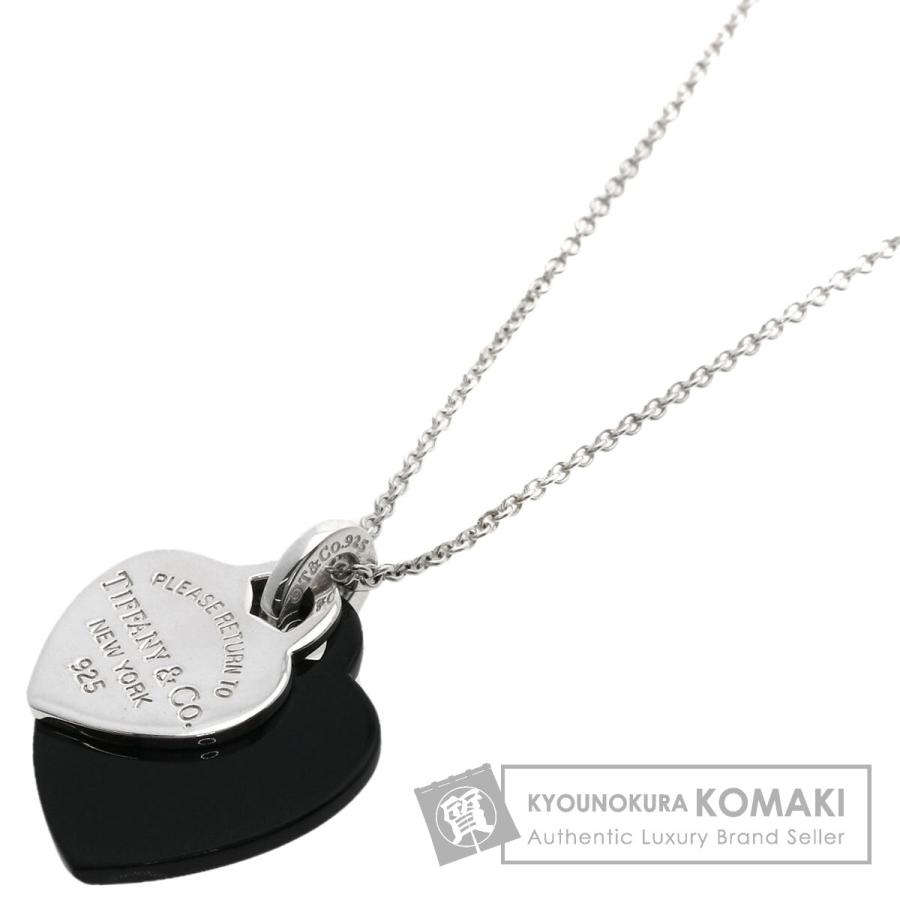 TIFFANY&Co.（ティファニー） リターントゥ ダブルハート オニキス 