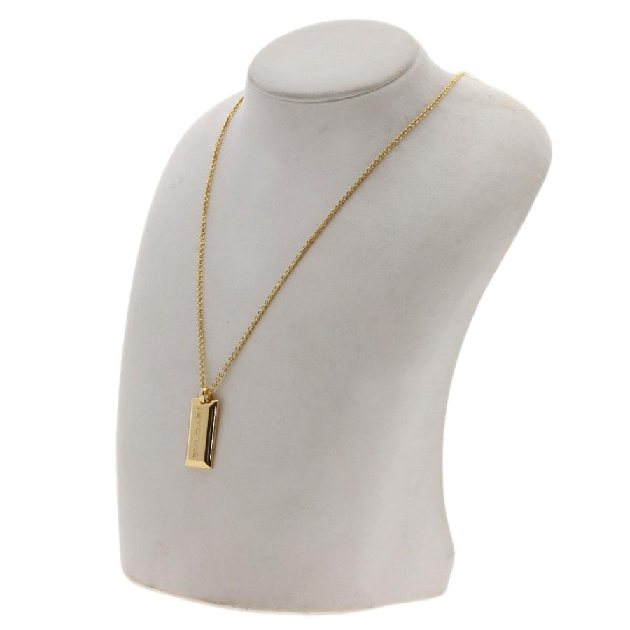 BVLGARI ブルガリ インゴット ネックレス K18イエローゴールド BVLGARI ブルガリ インゴット ネックレス K18イエローゴールド