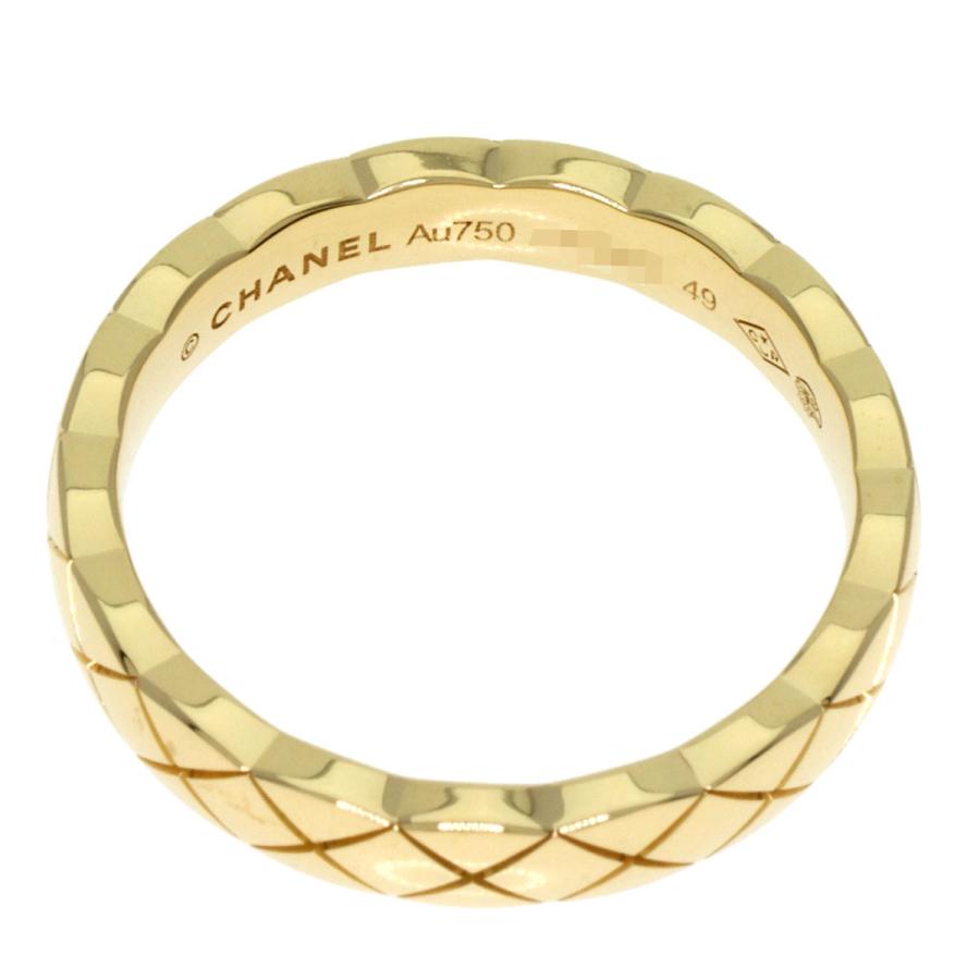 CHANEL シャネル ココ クラッシュ #49 リング・指輪 K18イエロー CHANEL シャネル ココ クラッシュ #49 リング・指輪 K18イエロー