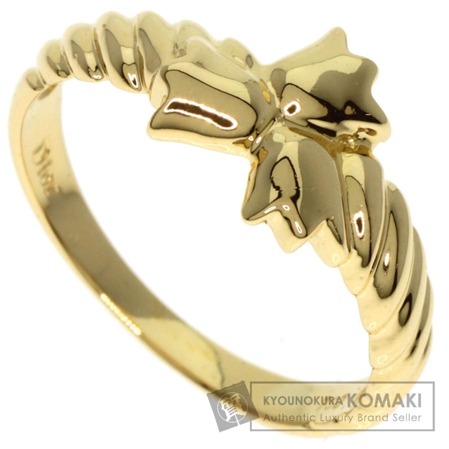 Dior ディオール ツイスト リング・指輪 K18イエローゴールド  