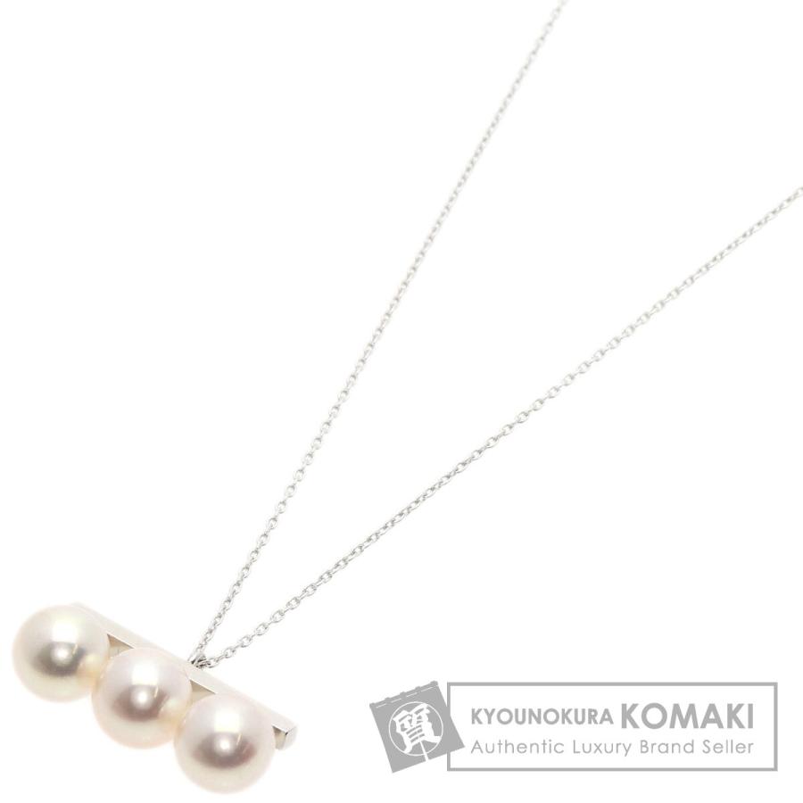 TASAKI タサキ バランス ネオ アコヤパール 真珠 ネックレス K18 