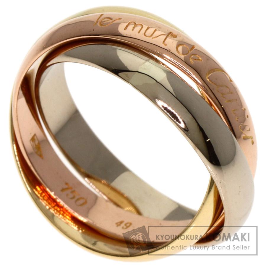 Cartier（カルティエ） トリニティ #49 リング・指輪 K18イエロー 