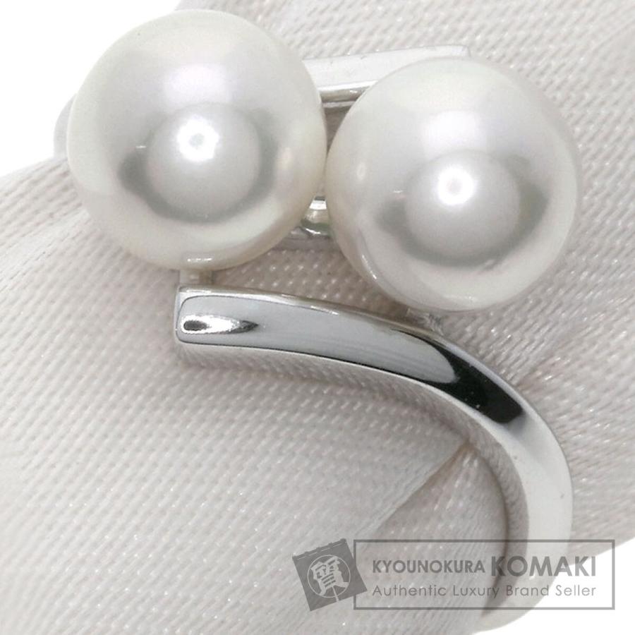 MIKIMOTO（ミキモト） パール 真珠 リング・指輪 K14ホワイトゴールド 