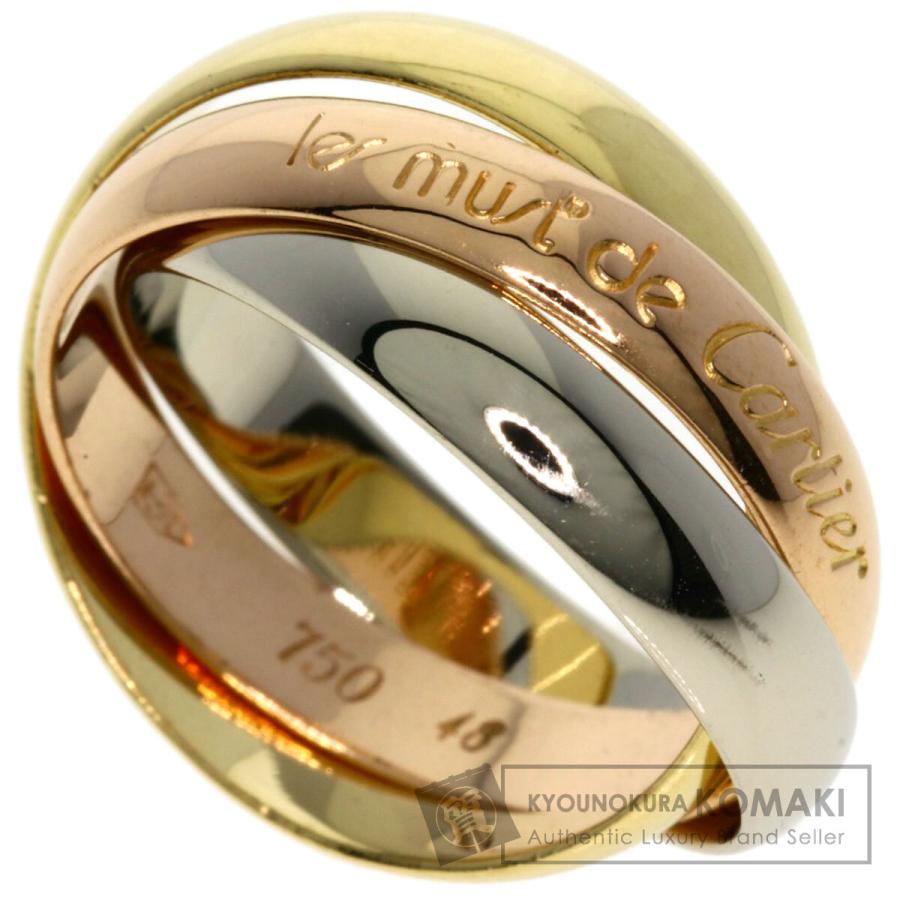 Cartier（カルティエ） トリニティ #48 リング・指輪 K18イエロー 