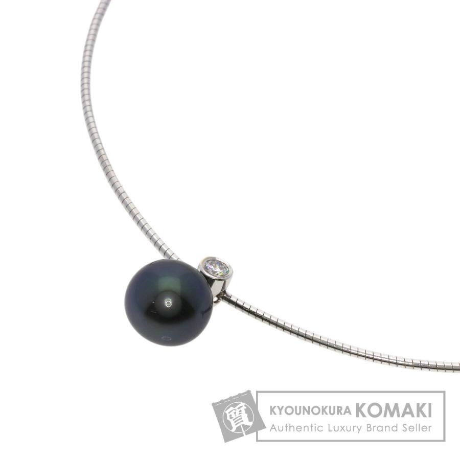 MIKIMOTO ミキモト 南洋パール 真珠 ネックレス K18ホワイトゴールド