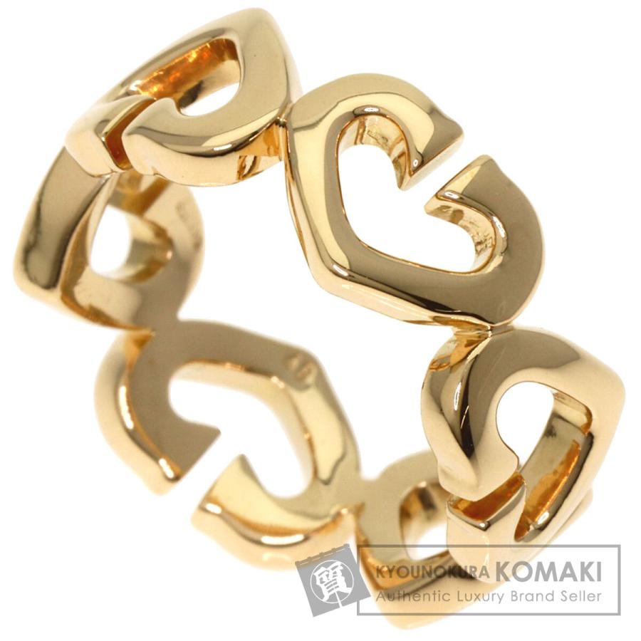 カルティエ　Cartier Cハート リング イエローゴールド　48 Cartier（カルティエ） Cハート #48 リング・指輪 K18イエローゴールド