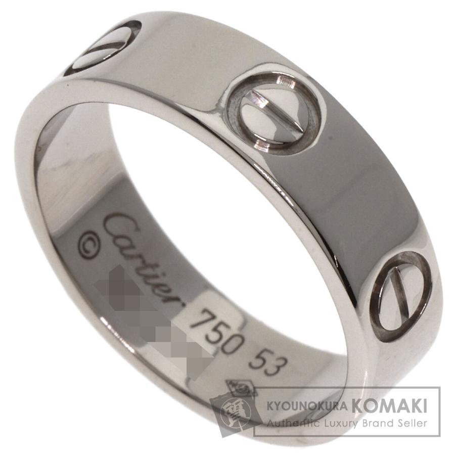 Cartier（カルティエ） ラブリング #53 リング・指輪 K18ホワイト