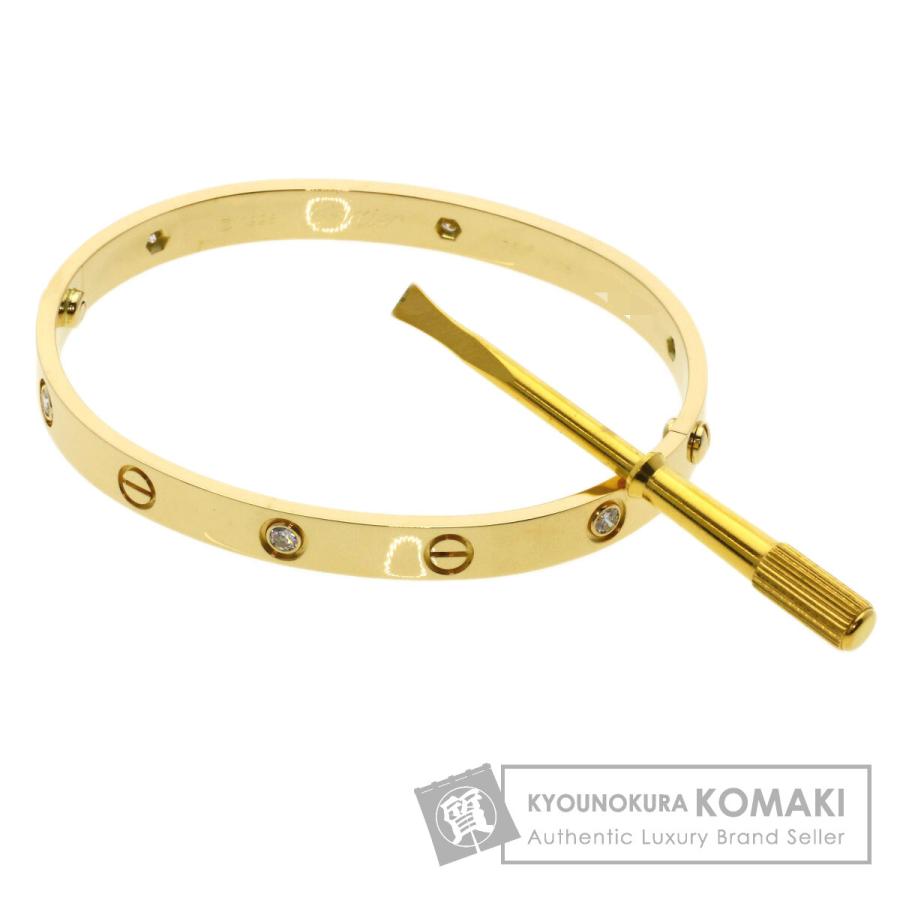 Cartier CARTIER カルティエ ラブブレス ハーフ ダイヤモンド