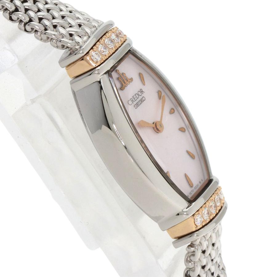SEIKO（セイコー） GSTE966 1E70-3B90 クレドール ダイヤモンド 腕時計 