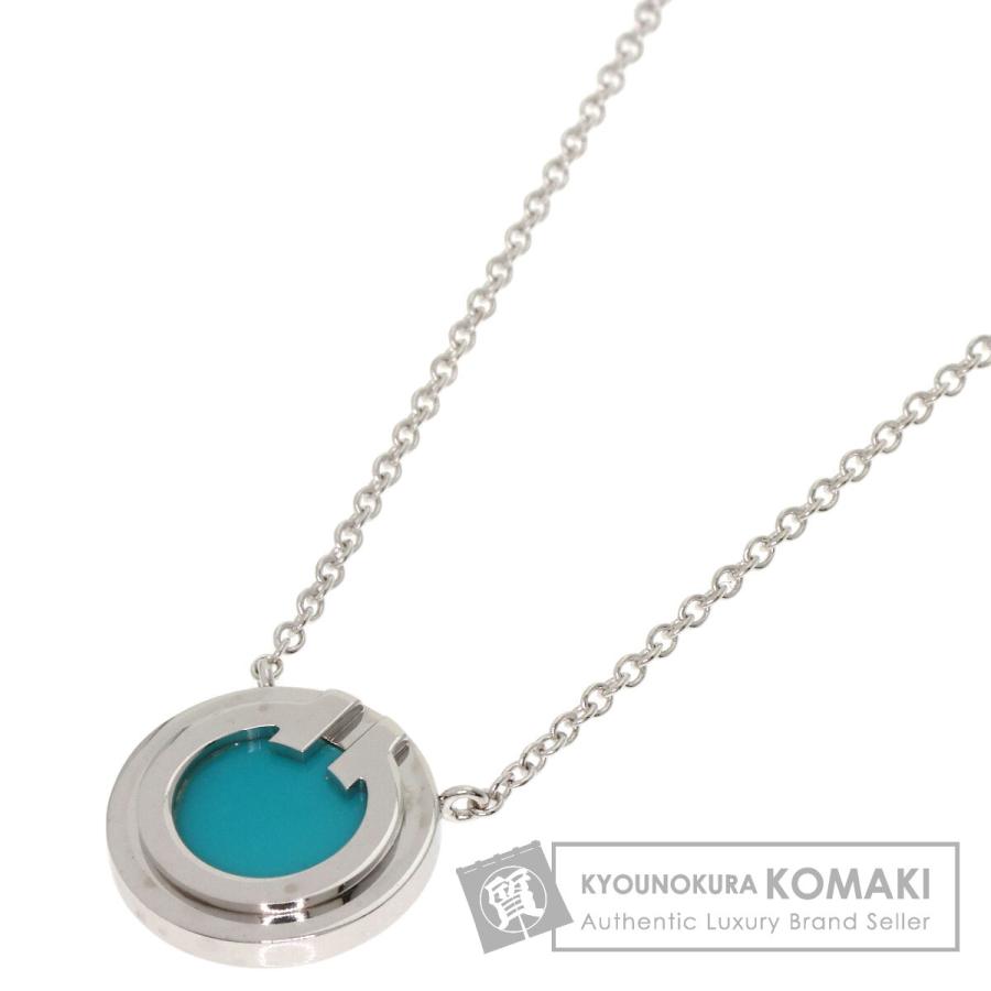 TIFFANY&Co.（ティファニー） T TWO サークル ターコイズ ネックレス