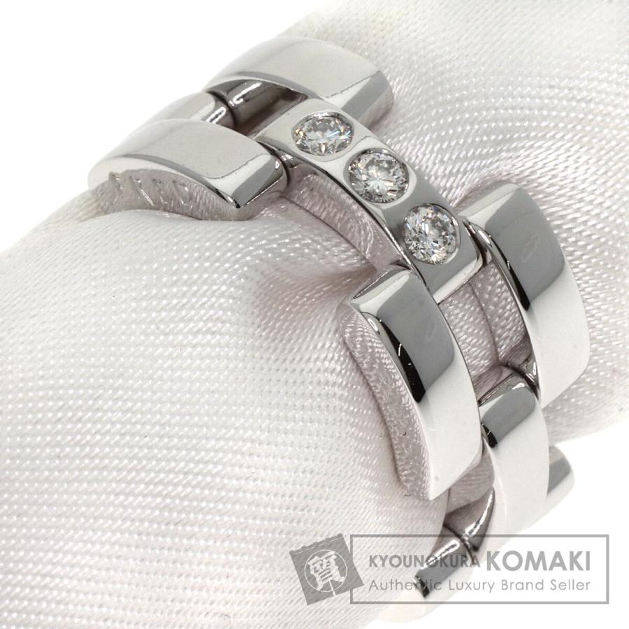 Fred（フレッド） 3P ダイヤモンド リング・指輪 K18ホワイトゴールド