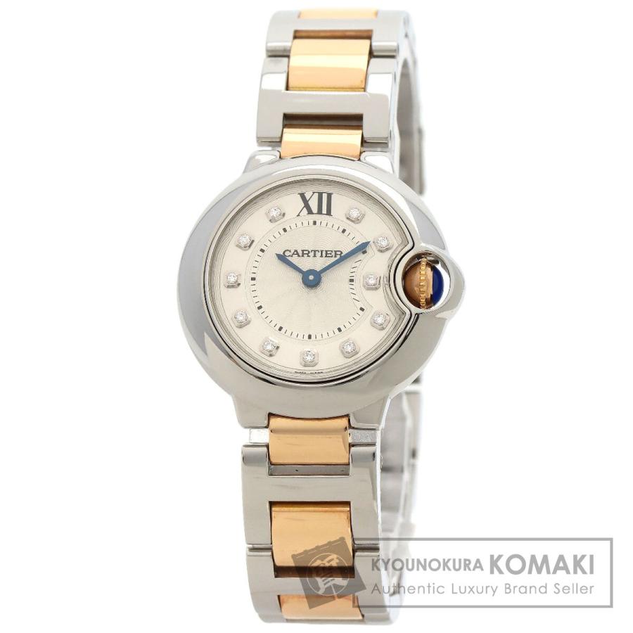 Cartier CARTIER カルティエ WE902030 バロンブルー 28mm 11P  