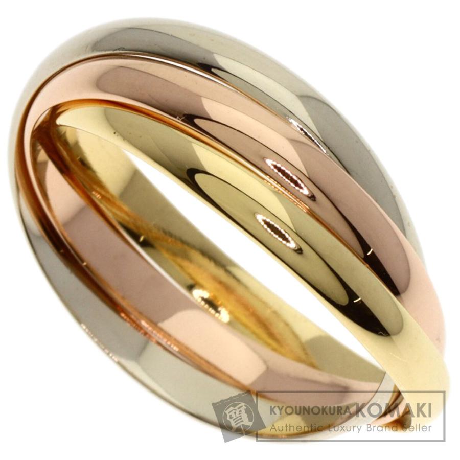 Cartierカルティエ トリニティリング SM 55 Cartier（カルティエ） トリニティ SM #55 リング・指輪 K18イエロー