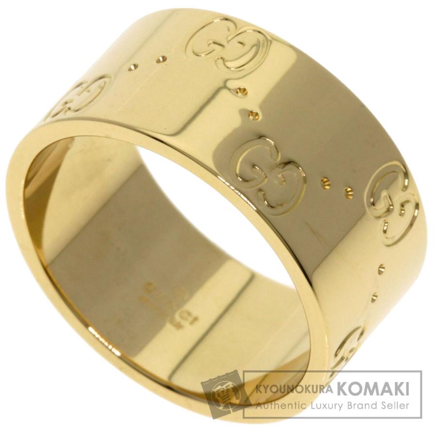 GUCCI（グッチ） アイコン ワイド #13 リング・指輪 K18イエロー