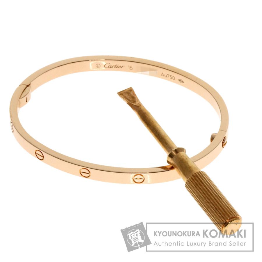 Cartier（カルティエ） ラブブレス SM ドライバー付 #15 ブレスレット