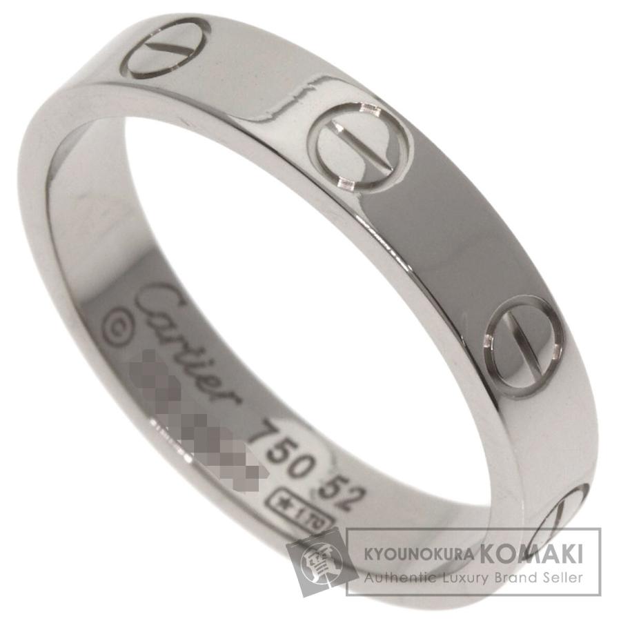 【52号】Cartier カルティエ ミニラブリング ホワイトゴールド Cartier（カルティエ） ミニラブリング #52 リング・指輪 K18ホワイト