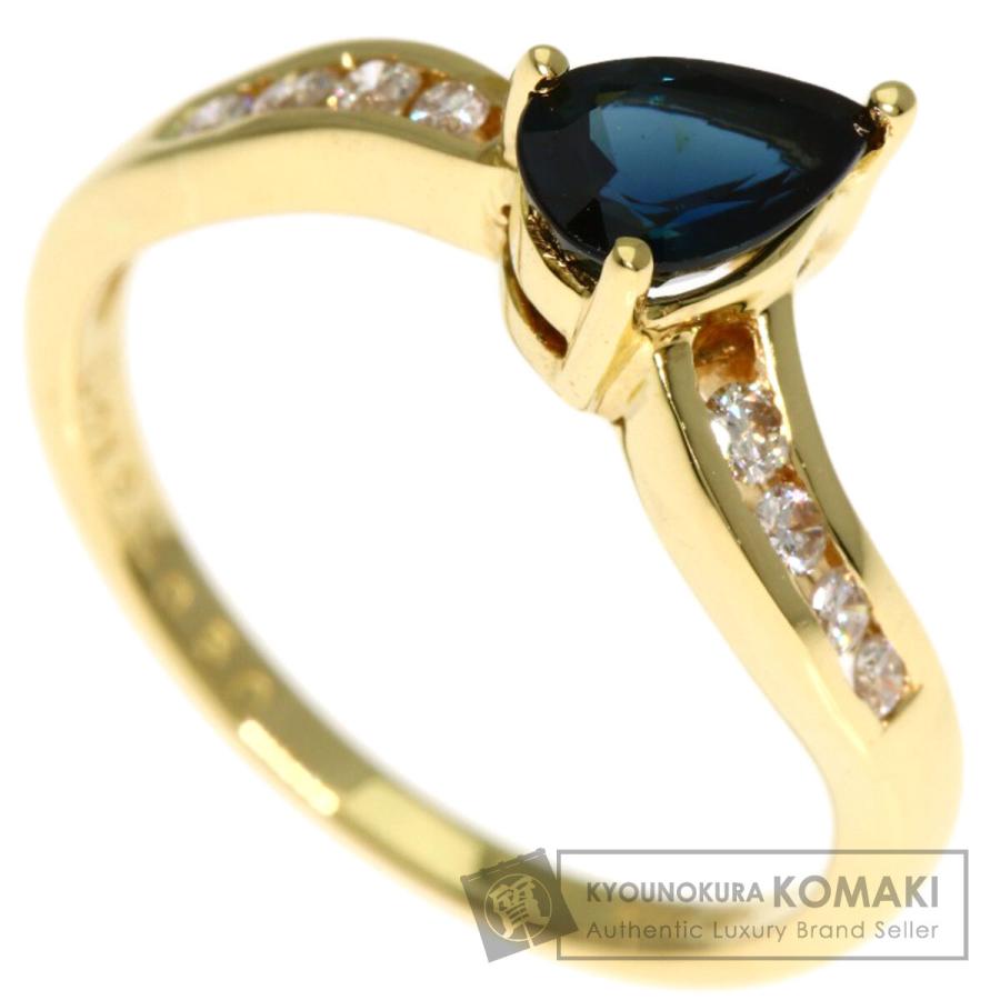 MIKIMOTO（ミキモト） サファイア ダイヤモンド リング・指輪 K18 