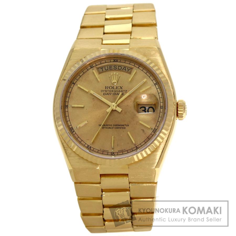 ROLEX（ロレックス） 19018 オイスタークォーツ デイデイト 腕時計 K18