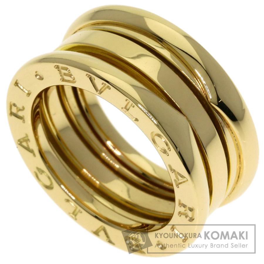 BVLGARI ブルガリ B-zero1 ビーゼロワン 2バンド #46 リング・指輪 K18  